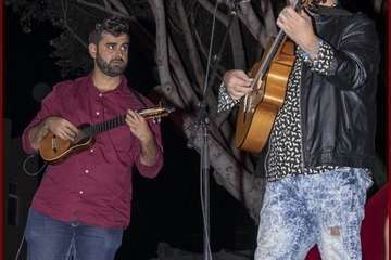 Concierto de Rubén Rodríguez y Abraham Ramos en Los Llanos/Ildefonso Rodriguez.